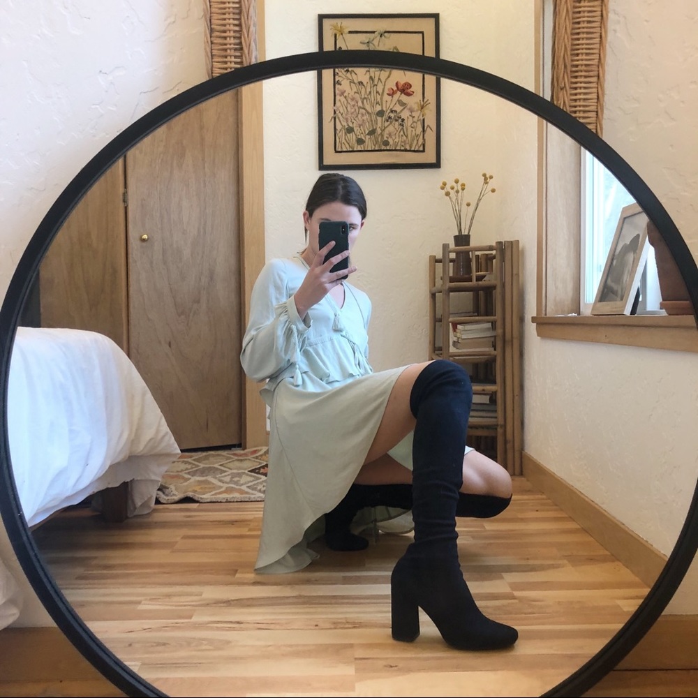 NWT Zara OTK Boots
